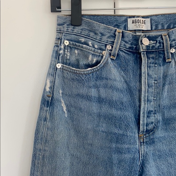 Agolde 90’s Mid Rise Loose Fit Jeans 25 - Picture 2 of 16